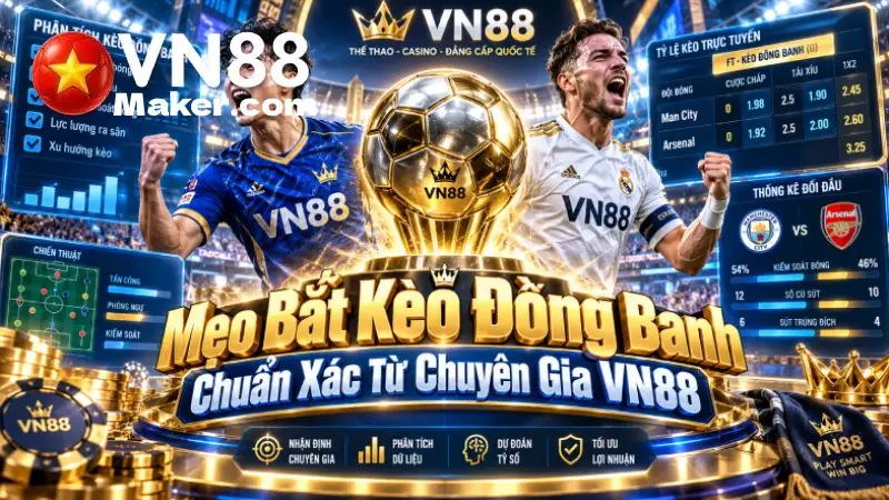 Kèo Đồng Banh VN88 - Mẹo Đặt Cược Chuẩn Chỉ Từ Chuyên Gia Giải thích kèo đồng banh là gì cho người mới
