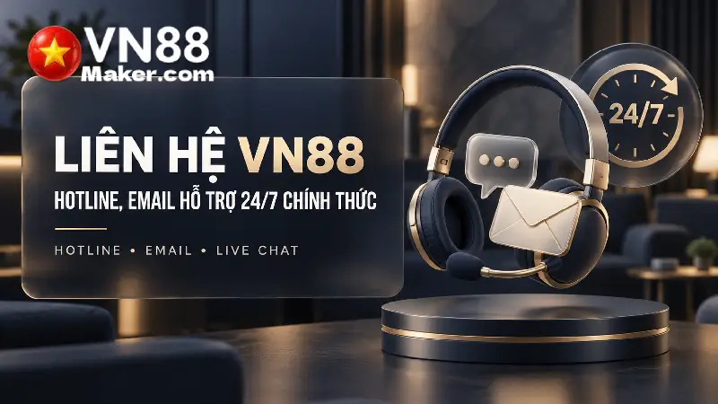 Liên Hệ VN88 - Hotline, Email Hỗ Trợ 24/7 Chính Thức