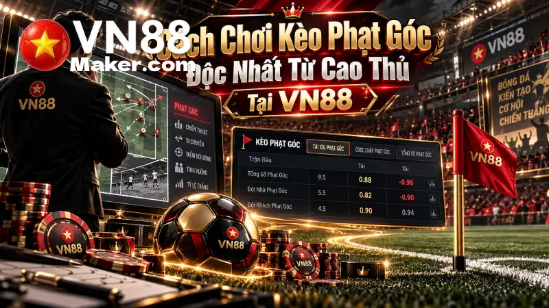 Kèo Phạt Góc VN88 Là Gì? Mẹo Đặt Cược Từ Cao Thủ Mẹo soi kèo phạt góc chuẩn xác qua các yếu tố cốt lõi