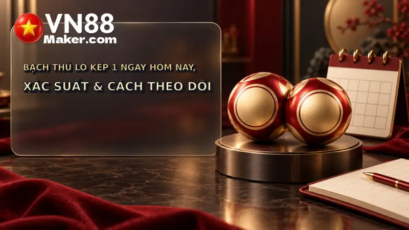 Bạch Thủ Lô Kép 1 Ngày Hôm Nay: Xác Suất Thật, Cách Theo Dõi