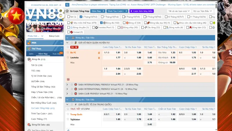 Chấp 1 trái có hòa, chấp 0.5 chỉ thắng hoặc thua