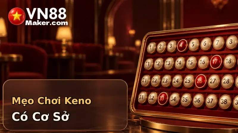 Chọn số Chơi Keno cố định và giữ mức cược, không theo số vừa về