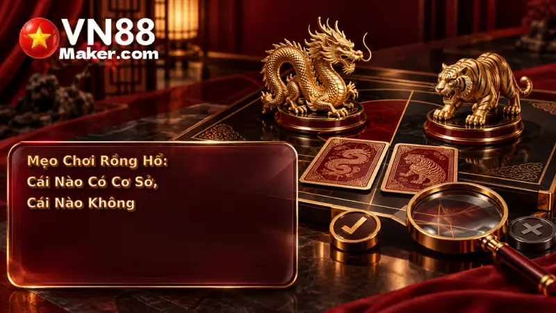 Mẹo chơi theo cầu không có cơ sở, chọn cửa rồng hoặc hổ có xác suất gần nhau