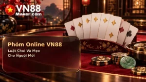 Phỏm online VN88 cho người mới bài trên tay, phỏm và cách hạ bài