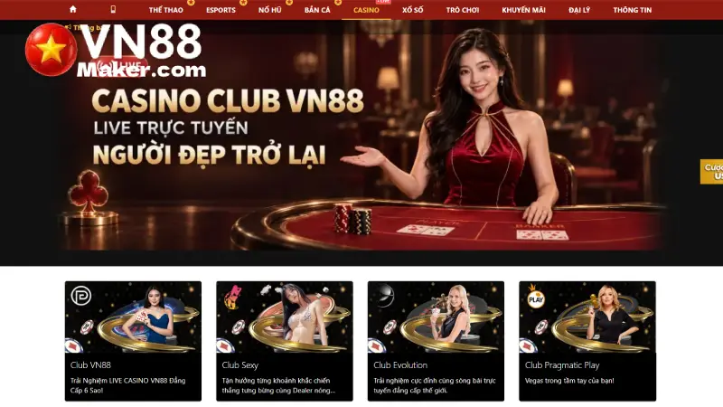 Roulette tại sảnh casino VN88 đầy đủ bàn châu Âu, châu Mỹ và ô số 0, 00